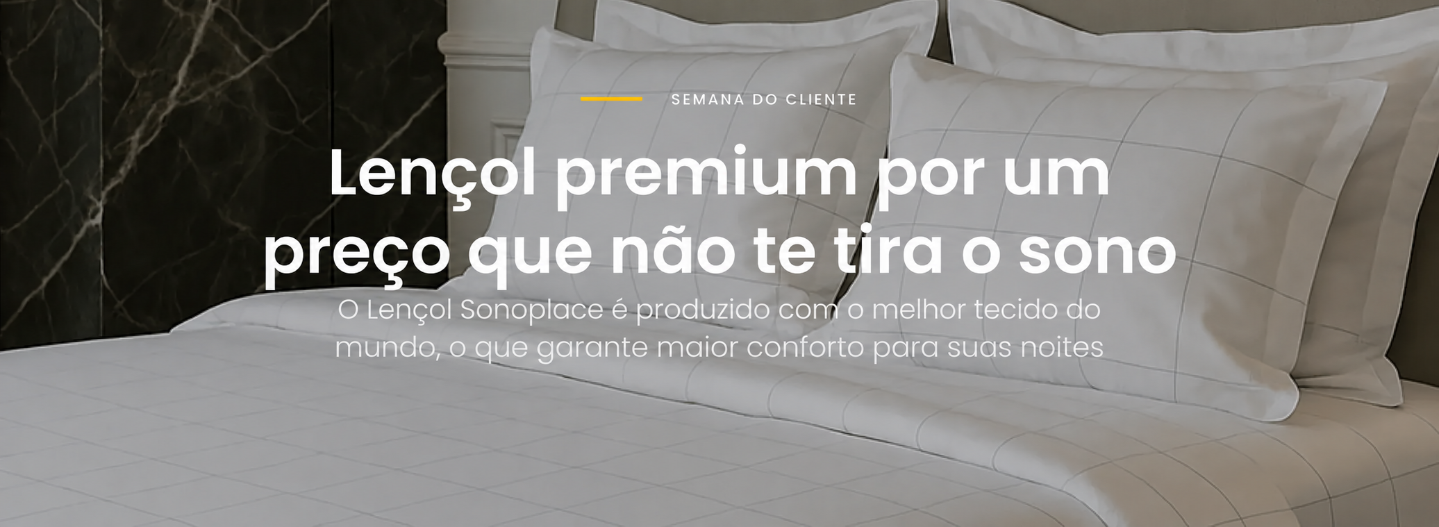 Lençol premium Sonoplace